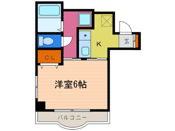 武與門ビルの物件間取画像